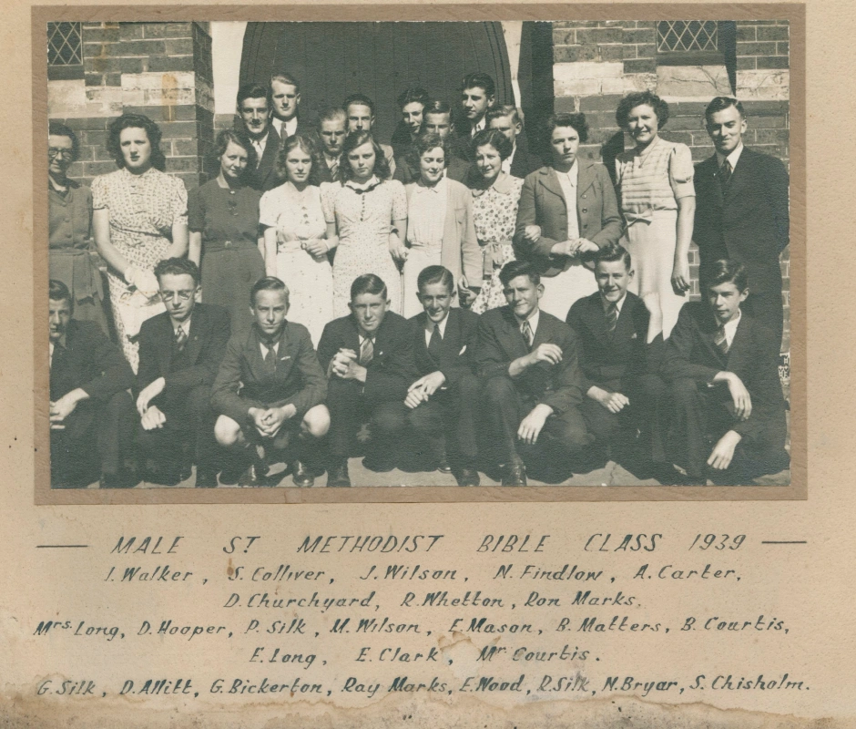 Bible Class 1939 Male St. Brighton Methodist