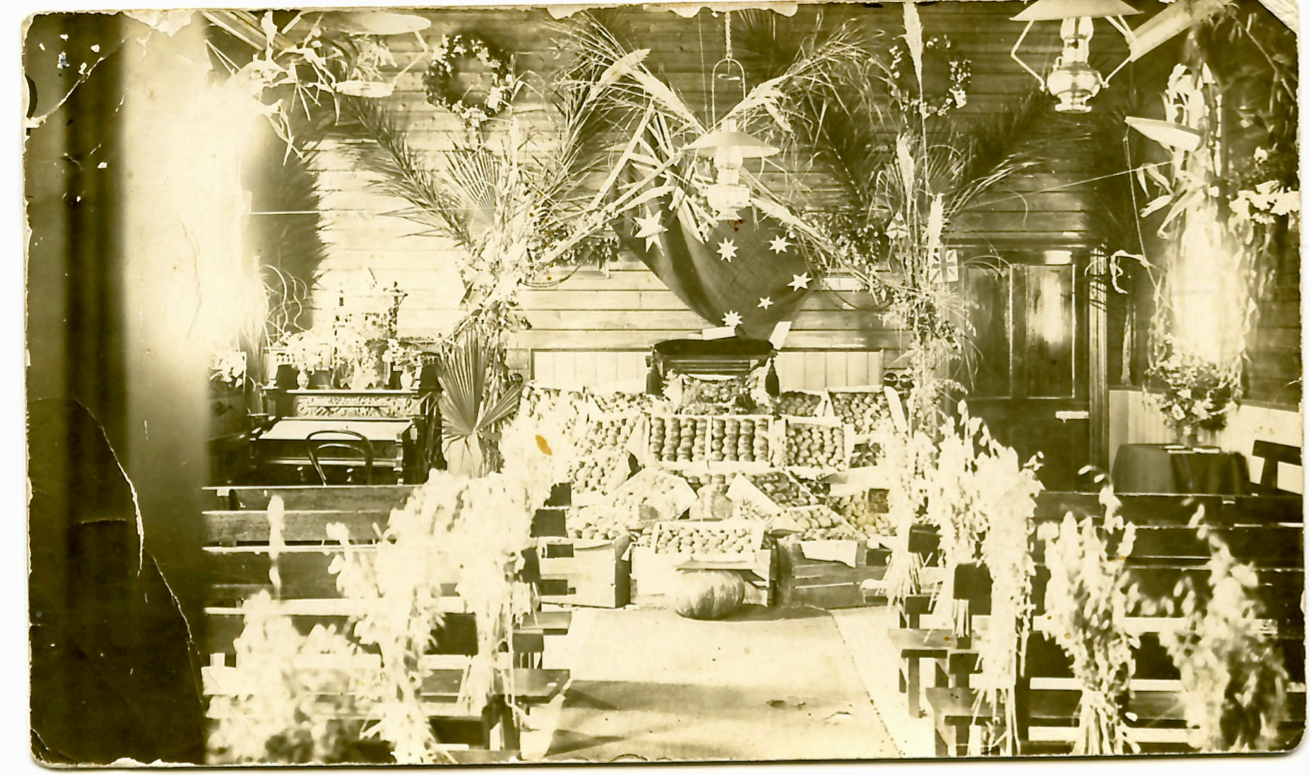 Harvest Festival Templestowe 1921 Photo: Jack Aumann collection