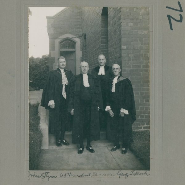 Presbyterian Moderators c. 1939